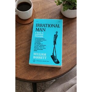 Vintage Irrational Man Book William Barrett Existential Philosophy 1962
